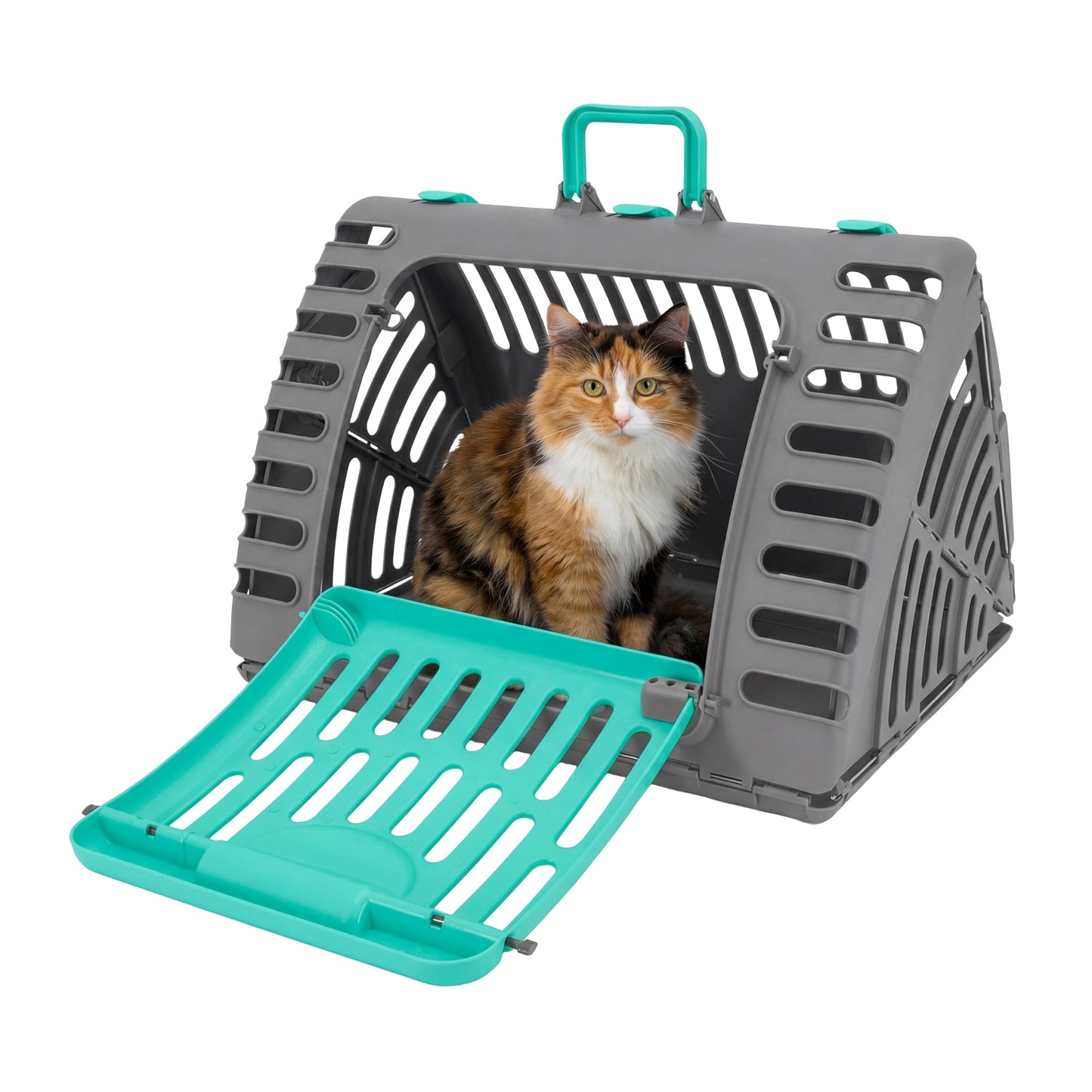 Foldable Hard Shell Cat Travel Carrier