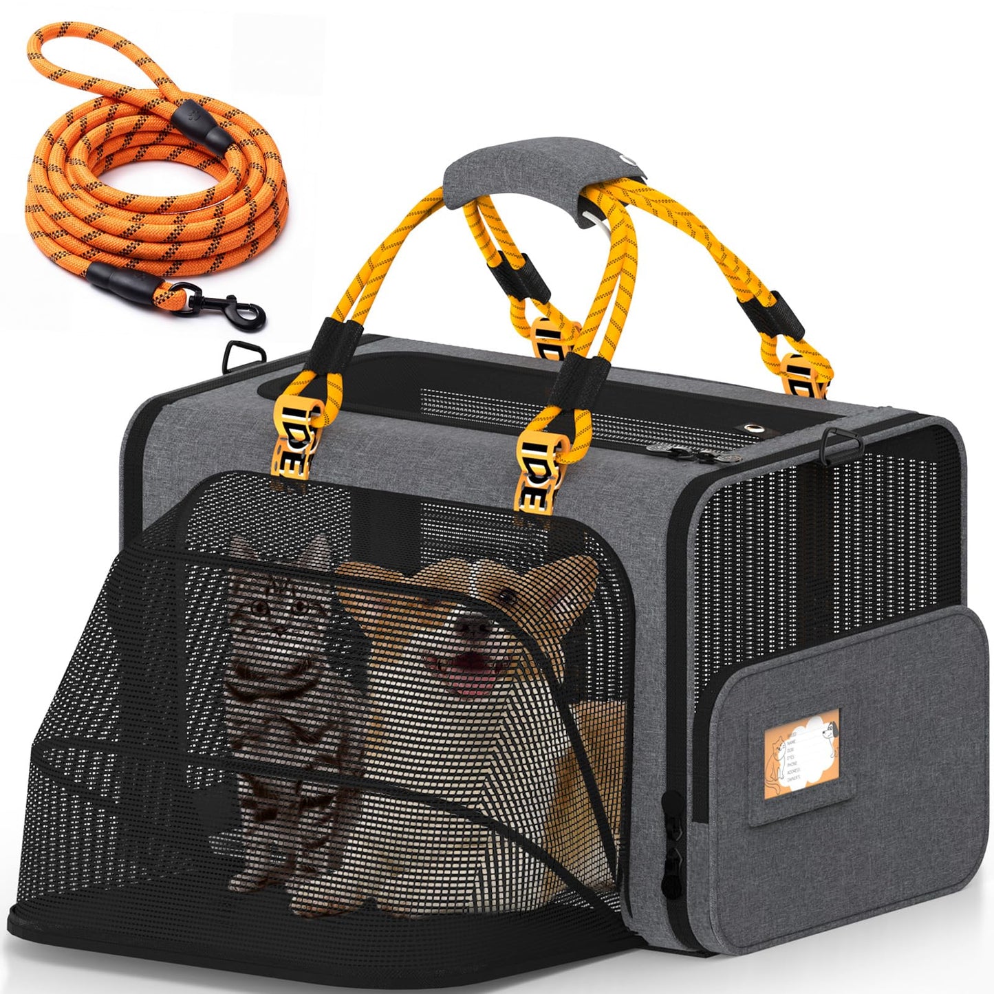Expandable Airline-Approved Soft Pet Carrier