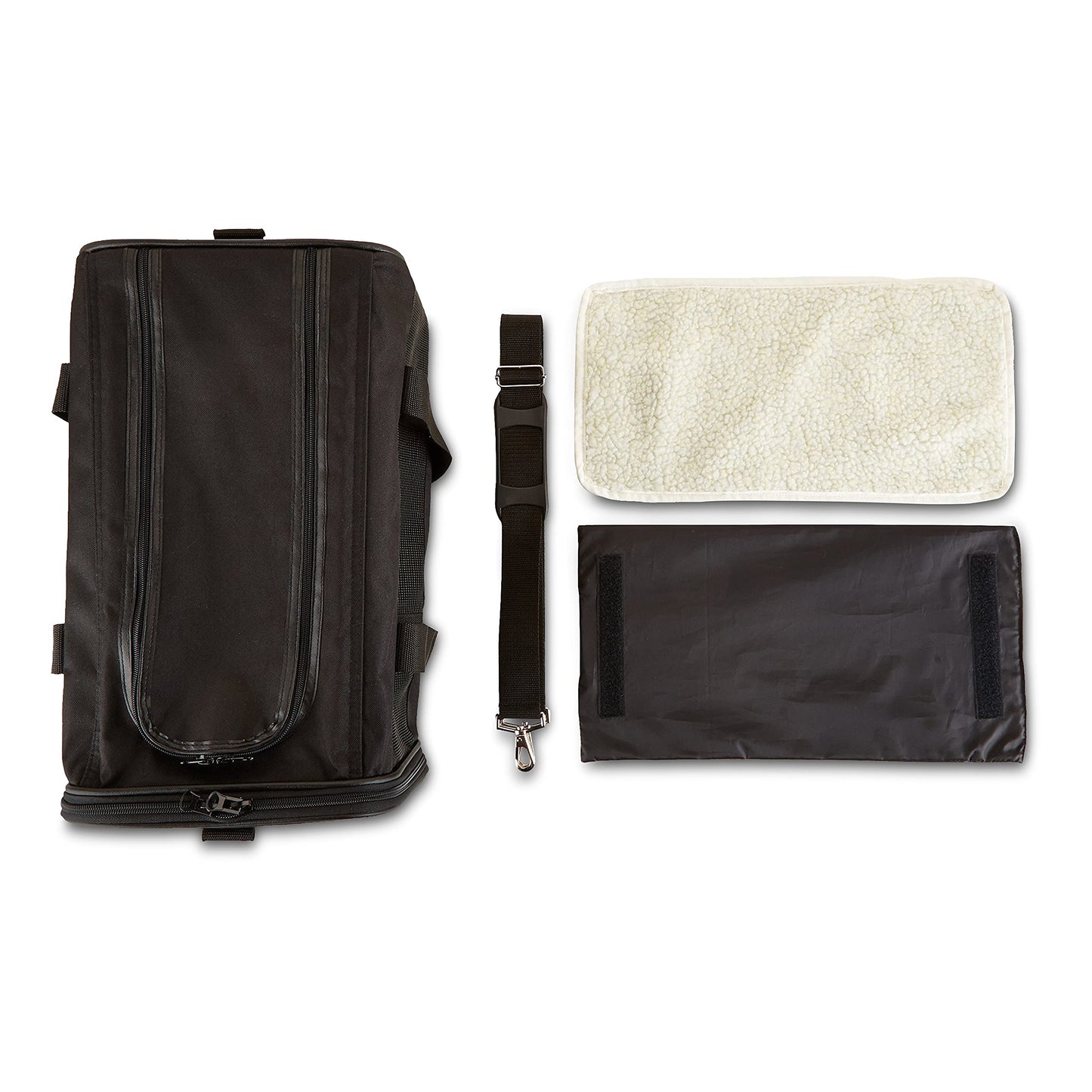 Soft-Sided Mesh Pet Carrier for Travel
