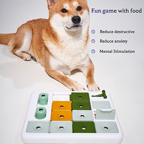 3-Level Dog Treat Puzzle Toy for Mental Stimulation