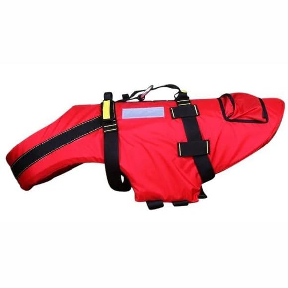 Professional Dog Rescue Life Jacket with Safety Handles