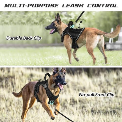 Heavy Duty Tactical Dog Harness with Handle