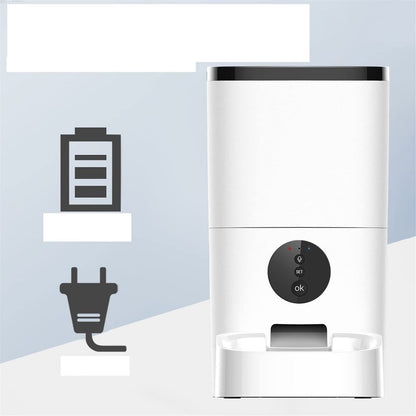 Automatic Pet Feeder with Timed Dry Food Dispenser