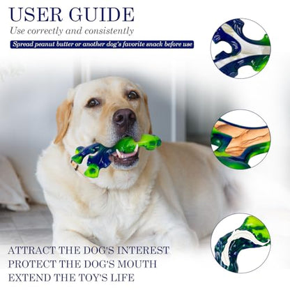 3-Pack Tough Dog Chew Toys for Aggressive Chewers