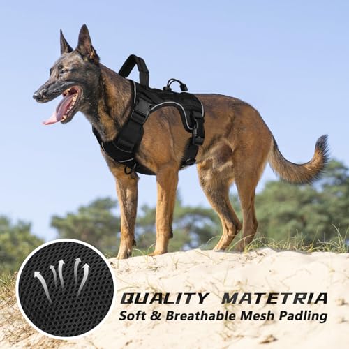 Heavy Duty Tactical Dog Harness with Handle