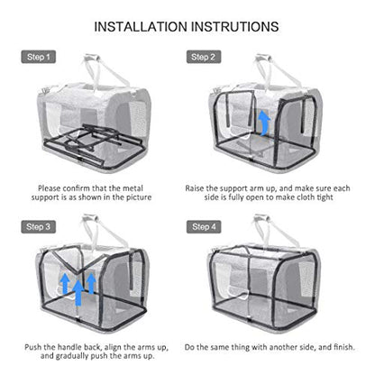 Extra Large Soft-Sided Pet Travel Carrier
