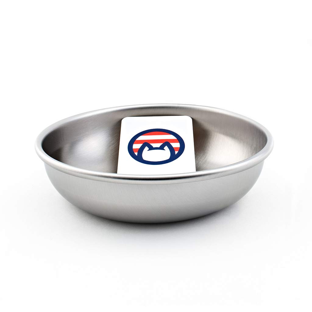 Stainless Steel Pet Bowls for Food and Water Set