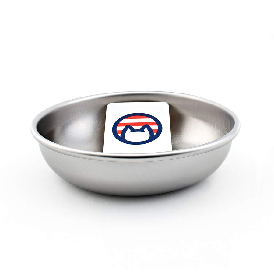Stainless Steel Pet Bowls for Food and Water Set
