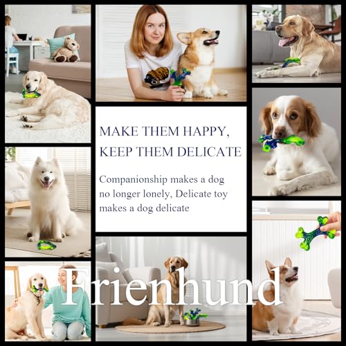 3-Pack Tough Dog Chew Toys for Aggressive Chewers