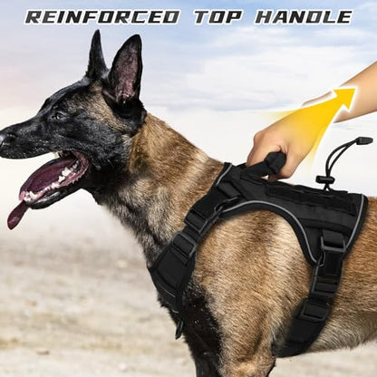 Heavy Duty Tactical Dog Harness with Handle