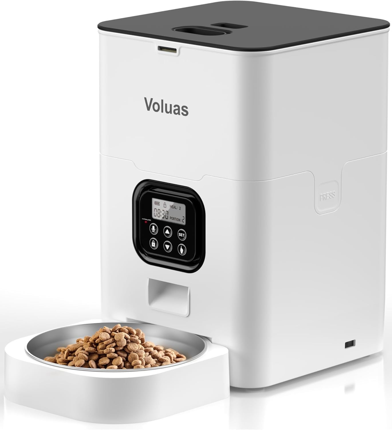 Automatic Pet Feeder with Timer and Freshness Seal