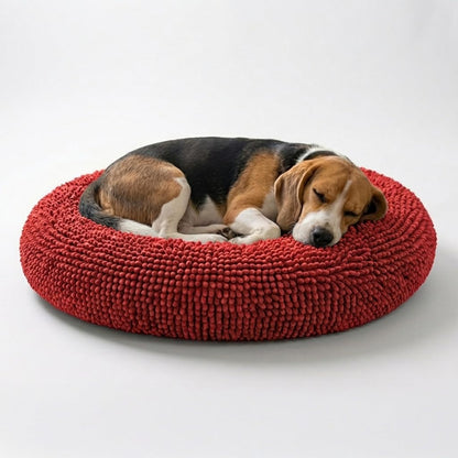 Calming Donut Pet Bed with Removable Washable Cover