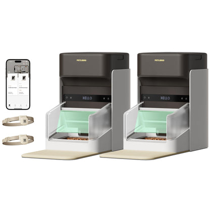 RFID Automatic Cat Feeder with Collar Tag Access