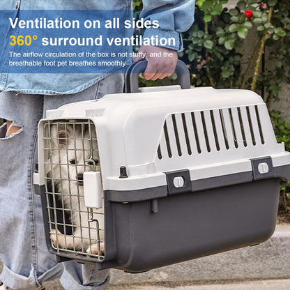Collapsible Rolling Pet Travel Kennel