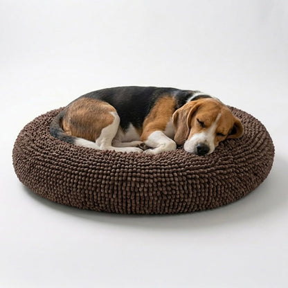 Calming Donut Pet Bed with Removable Washable Cover