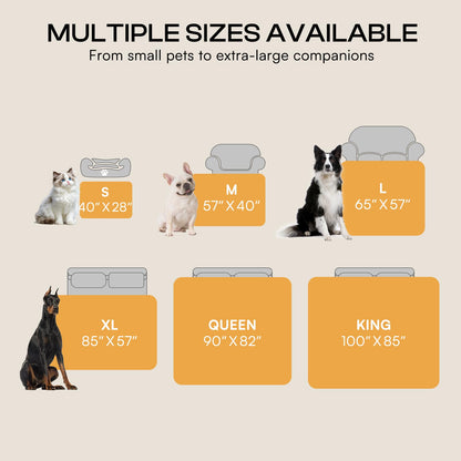 Reversible Waterproof Pet Blanket for Furniture