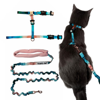 Adjustable Escape-Proof Cat Harness & Leash Set