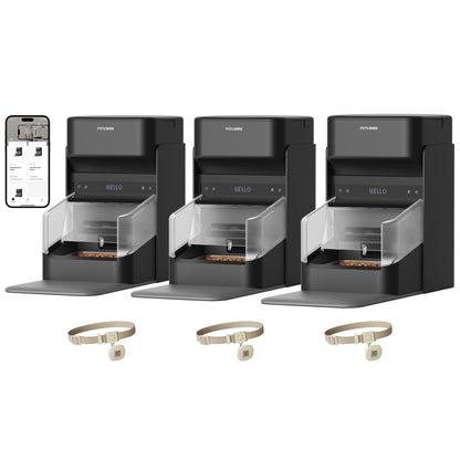 RFID Automatic Cat Feeder with Collar Tag Access