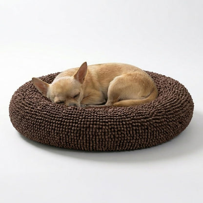 Calming Donut Pet Bed with Removable Washable Cover