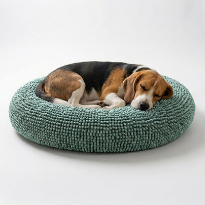 Calming Donut Pet Bed with Removable Washable Cover