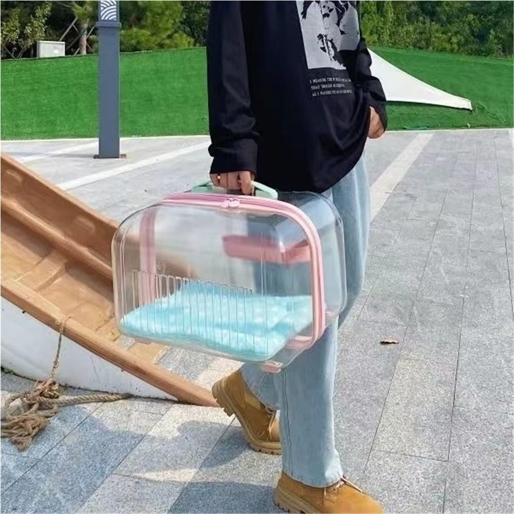 Hard Shell Rolling Pet Carrier for Cats & Dogs
