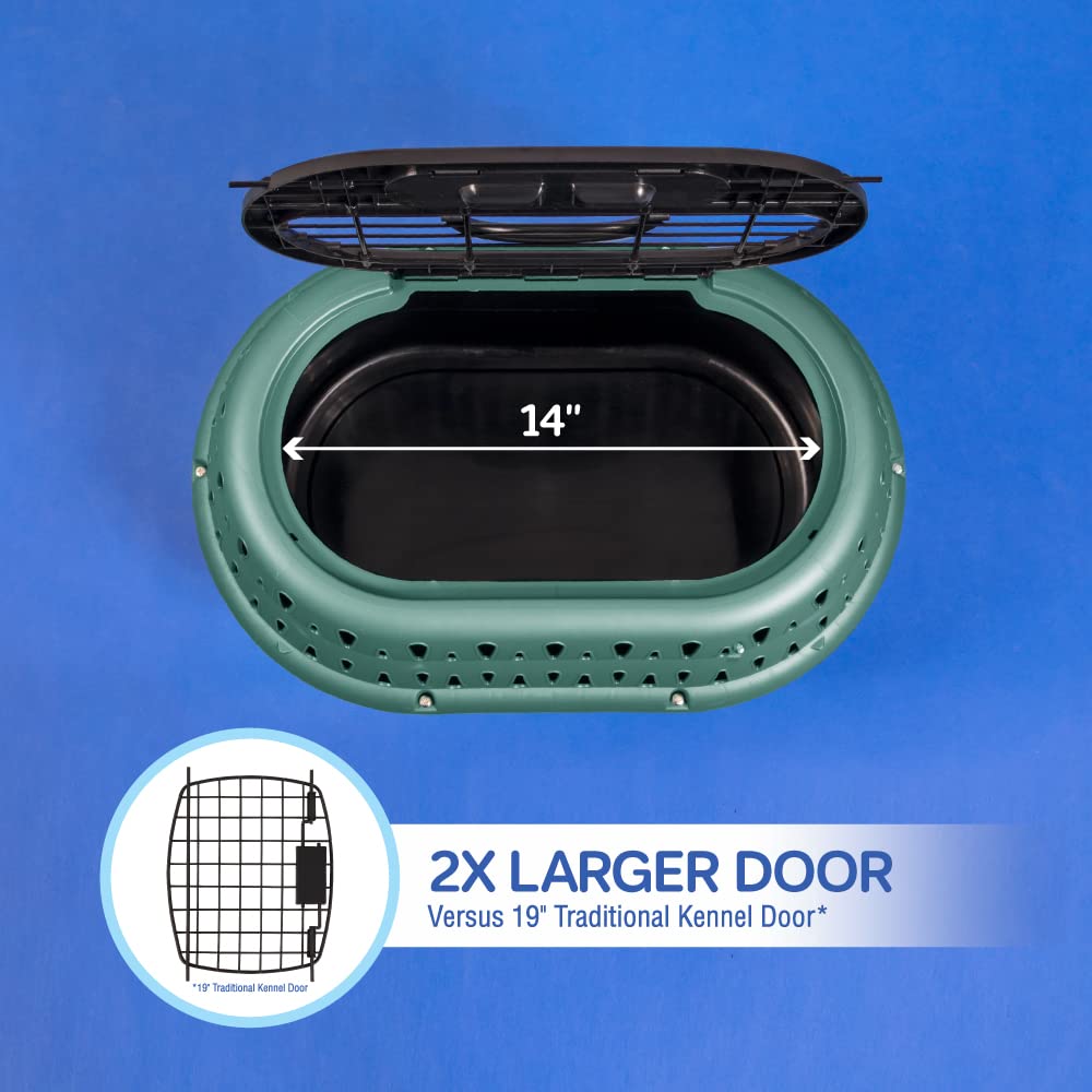 Two-Door Top Load Pet Kennel for Small Pets