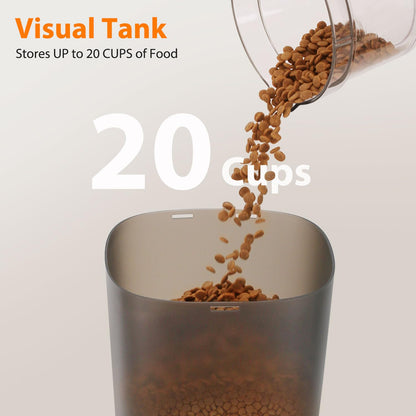 Automatic Pet Feeder with Timed Portions and Voice