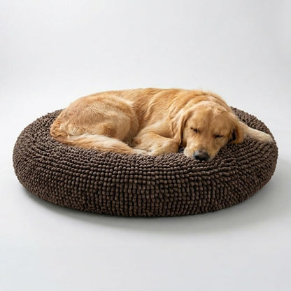 Calming Donut Pet Bed with Removable Washable Cover