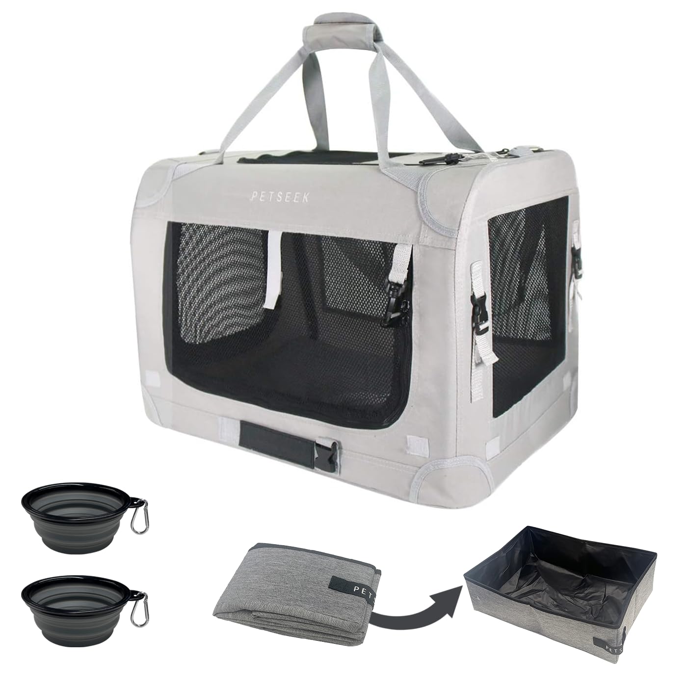 Extra Large Soft-Sided Pet Travel Carrier