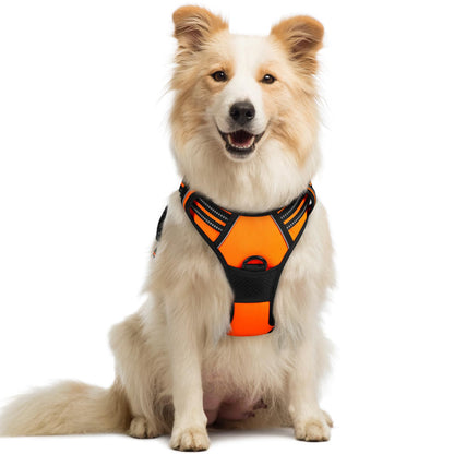 No-Pull Reflective Dog Harness with Control Handle