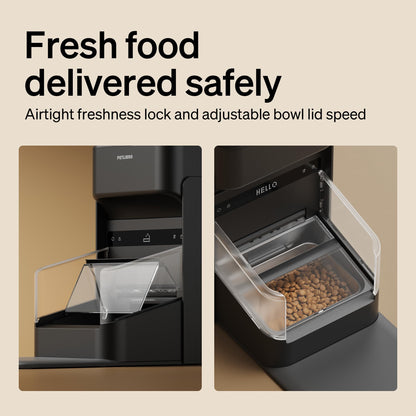 RFID Automatic Cat Feeder with Collar Tag Access