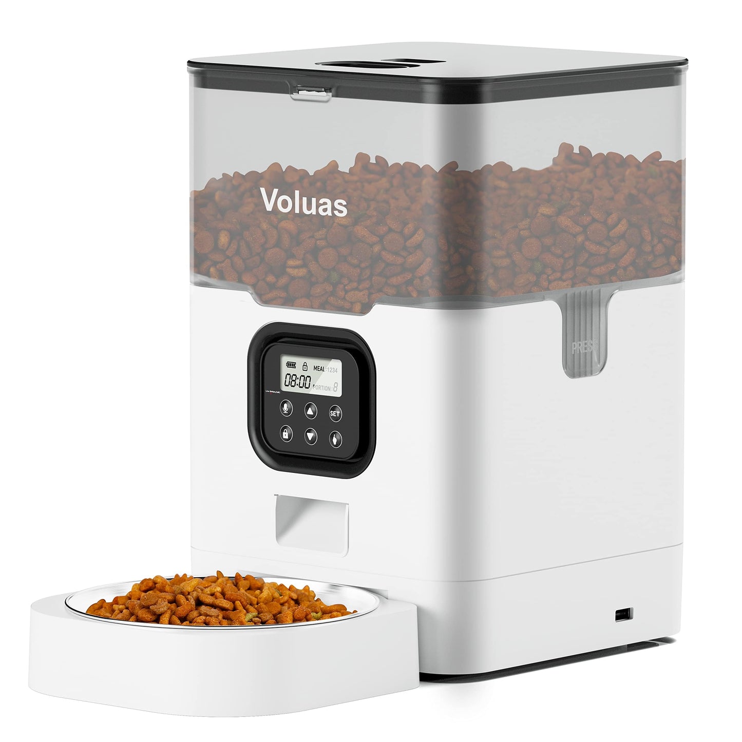 Automatic Pet Feeder with Timer and Freshness Seal