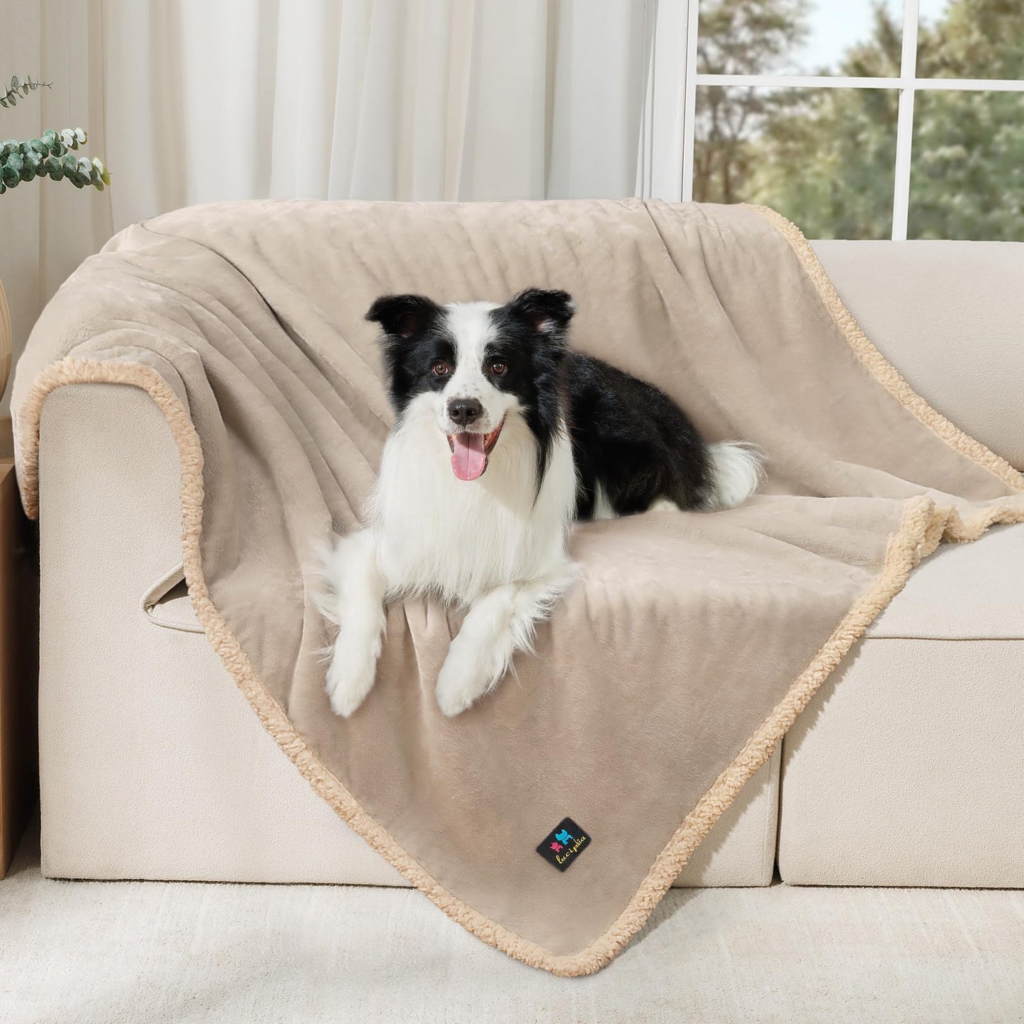 Reversible Waterproof Pet Blanket for Furniture