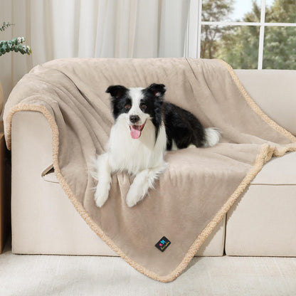 Reversible Waterproof Pet Blanket for Furniture