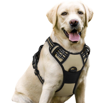 No-Pull Reflective Dog Harness with Control Handle