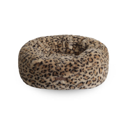 Calming Faux Fur Pet Bed with Washable Cover