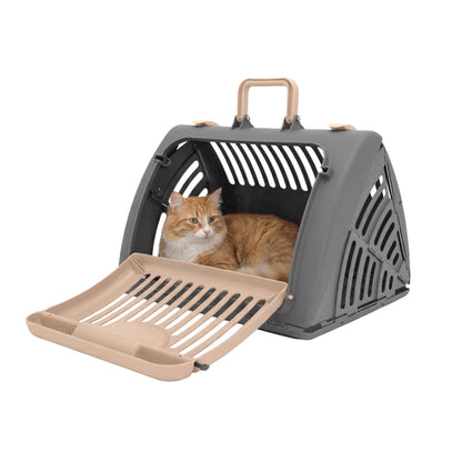 Foldable Hard Shell Cat Travel Carrier