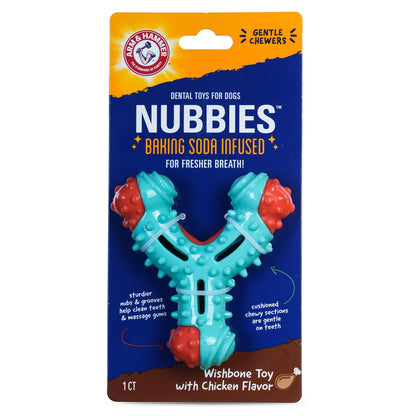 Peanut Butter Dental Chew Toy for Dogs