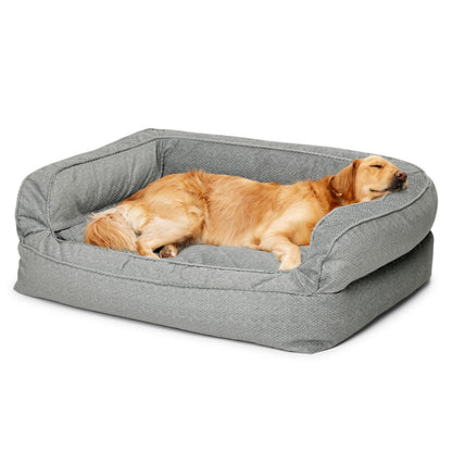 Deluxe Pet Bed with Quilted Cover and Deep Cushion