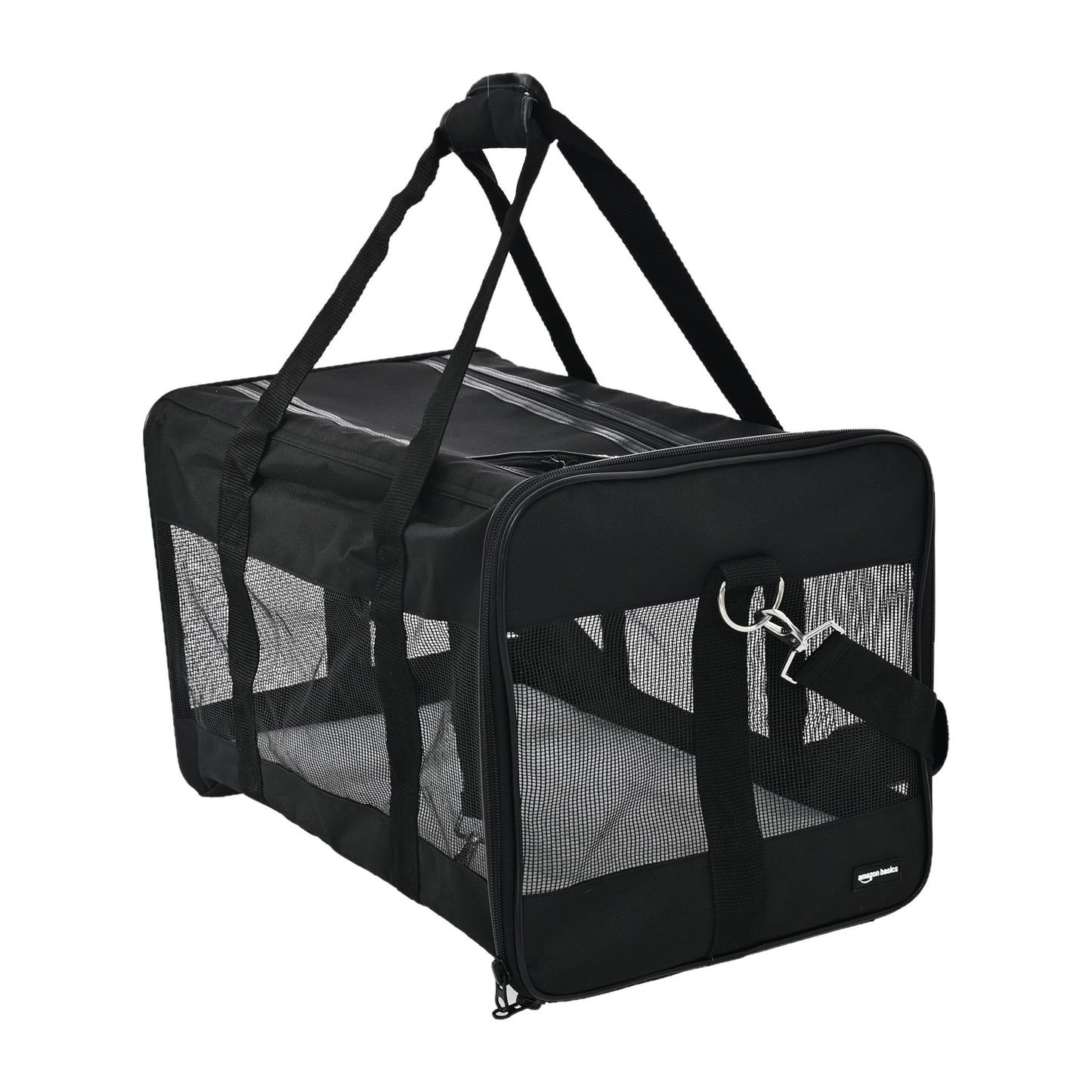 Soft-Sided Mesh Pet Carrier for Travel