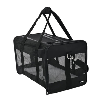 Soft-Sided Mesh Pet Carrier for Travel