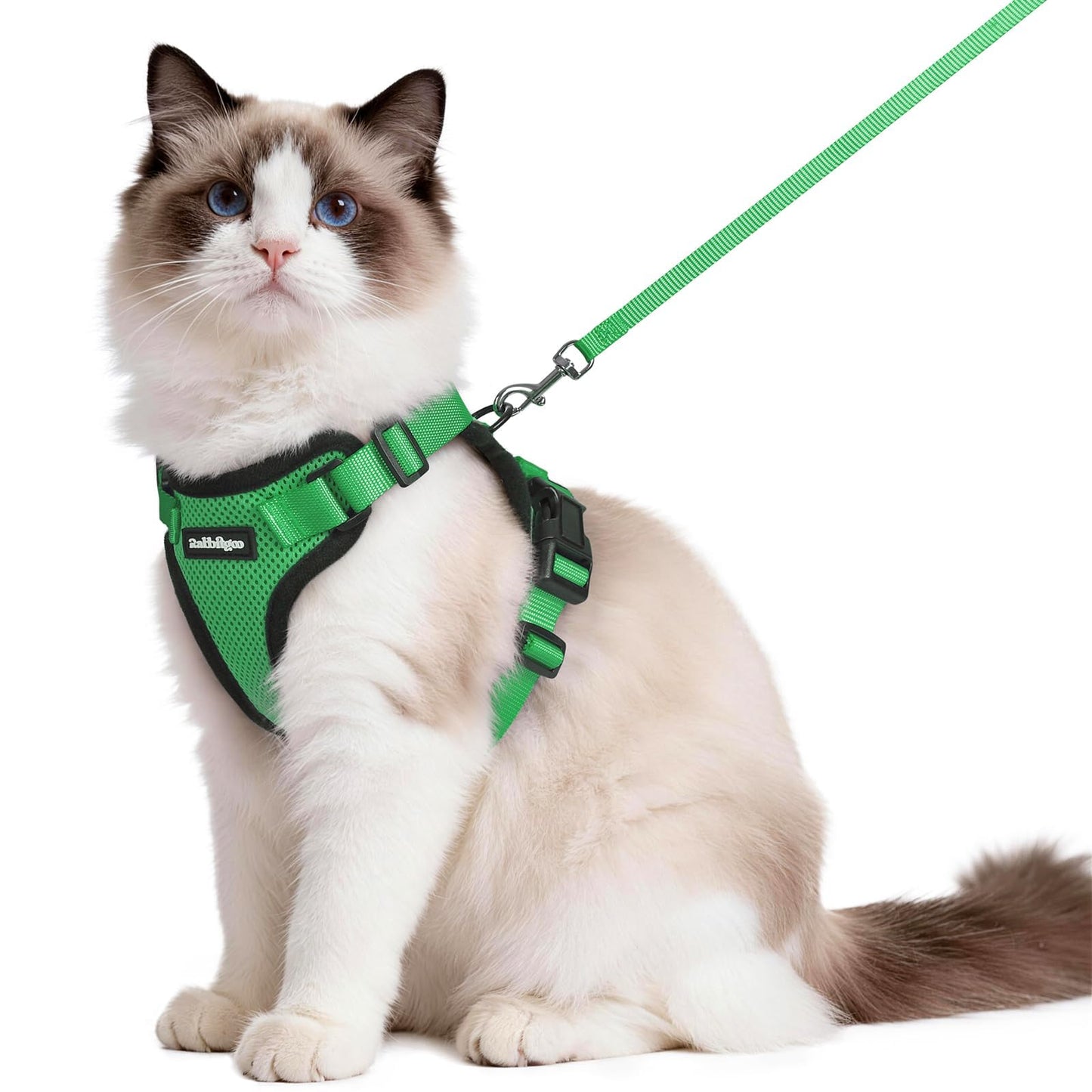 Adjustable Cat Harness & Lead Set for Walking