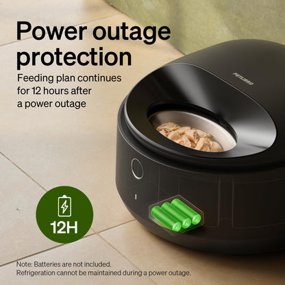 Automatic Refrigerated Pet Feeder with Cooling