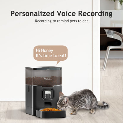 Automatic Pet Feeder with Timer and Freshness Seal