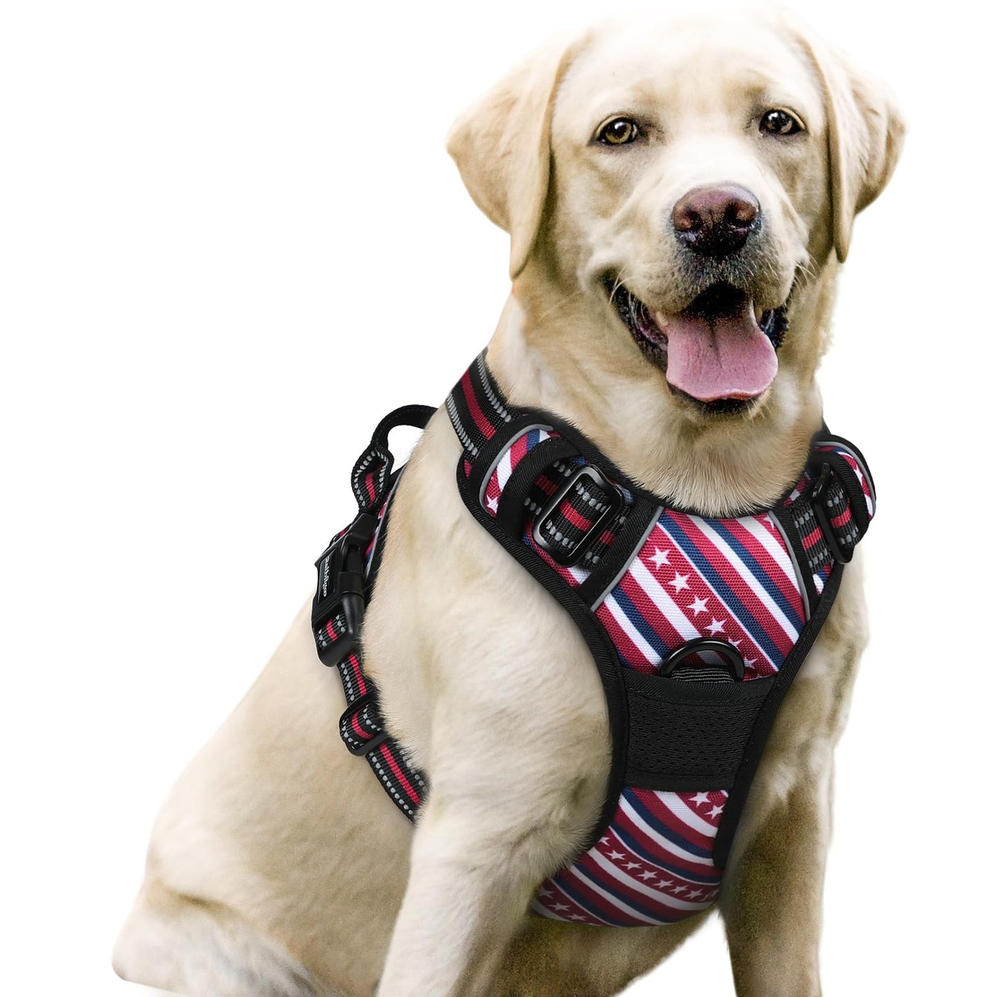 No-Pull Reflective Dog Harness with Control Handle