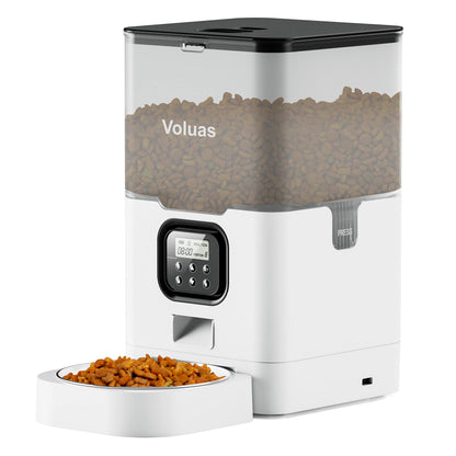 Automatic Pet Feeder with Timer and Freshness Seal