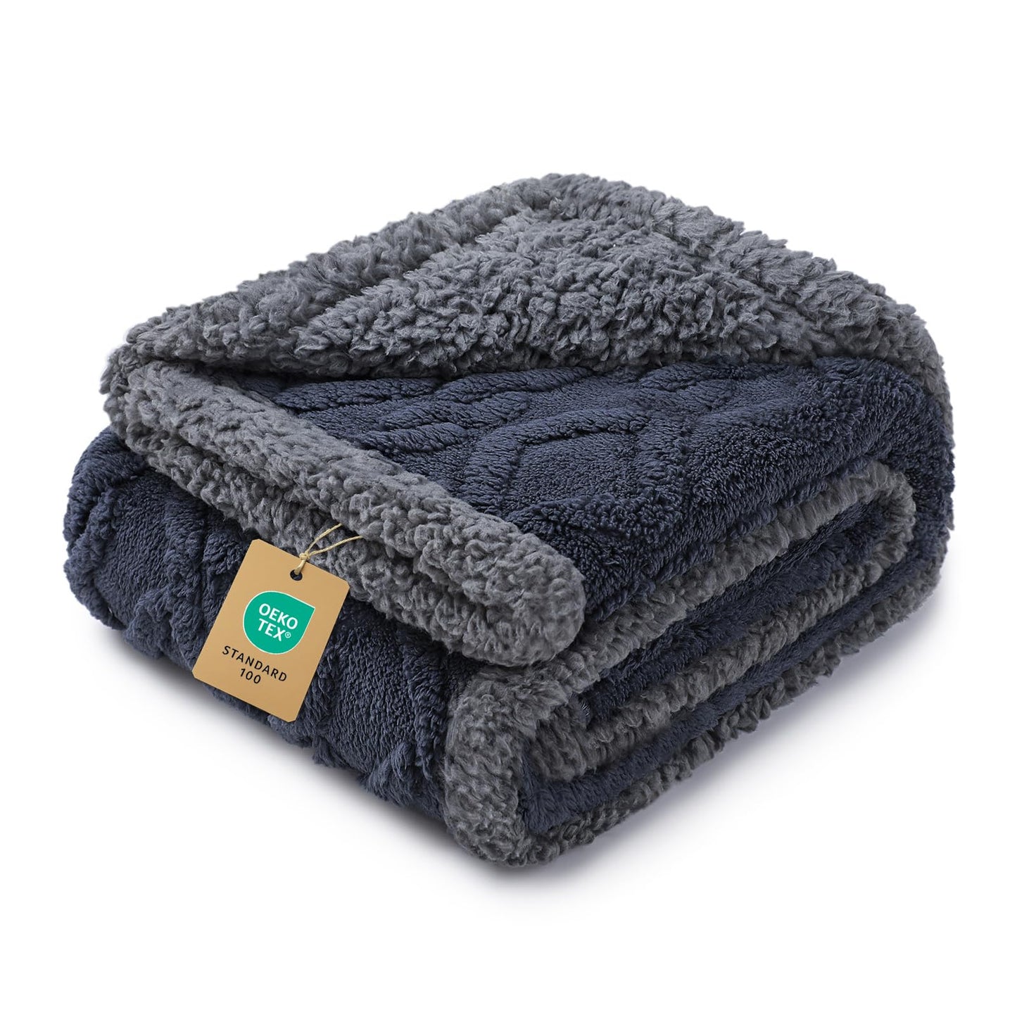 Waterproof Sherpa Pet Blanket for Furniture Protection