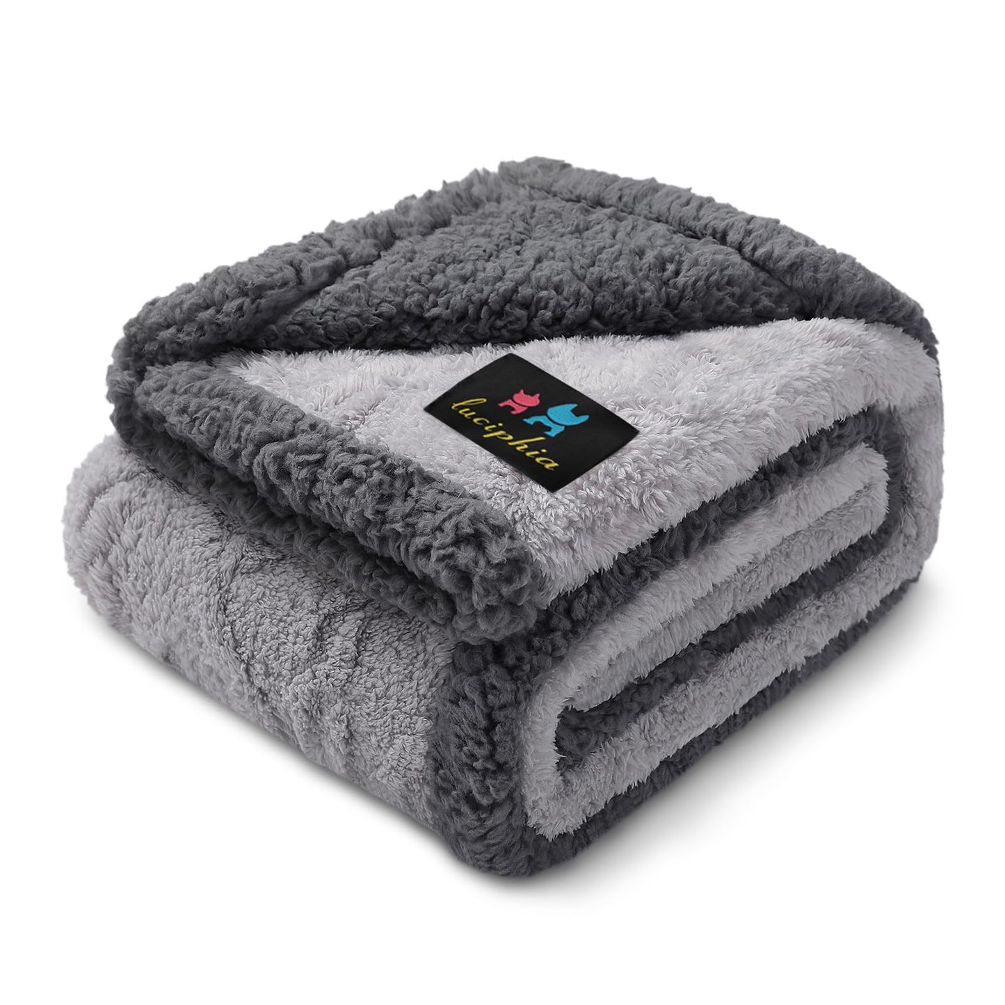 Waterproof Sherpa Pet Blanket for Furniture Protection