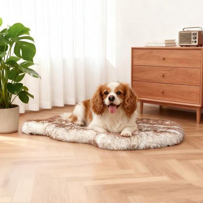 Luxury Plush Pet Bed Mat with Non-Slip Bottom