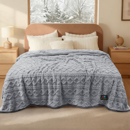 Waterproof Sherpa Pet Blanket for Furniture Protection